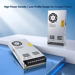 LRS 350 24 Switching Power Supply 24V 14.6A 350W AC to DC 30mm Ultra Thin Voltage for Ender 3 3D Printer LED Strip CNC Rout