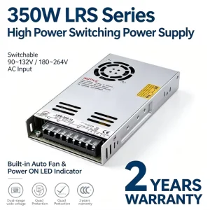 LRS 350 350W DC Power Supply 110V 220V AC to DC 12V 24V 48V Single Output SMPS Switching Power Supply for LED Lights