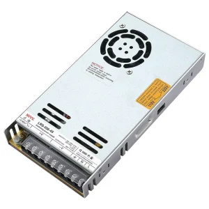 LRS-350-48 48V 7.3A 350W AC-DC LED Switching Power Supply, Ultra-Thin, for CCTV Systems, LED Strips, and 3D Printers