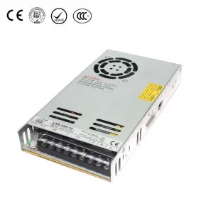LRS-350 Custom 88-264V Full Range 25-250W Single Switching Power Supply 5V-48V Output Voltage 88% Efficiency 30A