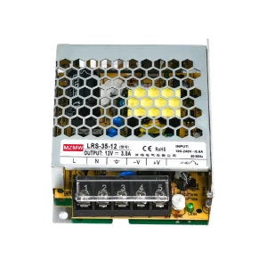 LRS 35W 12V AC to DC 12V LED Power Supply 35W 3A SMPS Switch Power Supply for CCTV Camera and LED Light