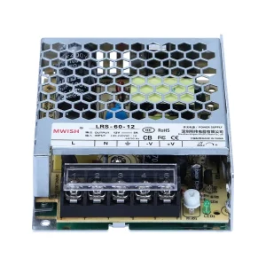 LRS-60-12 60W 12V 5A Ultra Slim Switching Power Supply for LED Lighting Industrial Control CCTV System