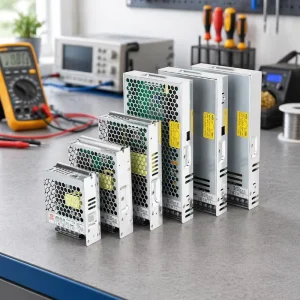 LRS-75-24 75W 24V Single Industrial Use Power Transformer LED Strip SMPS AC DC Switching Supply 60Hz 86% Efficiency
