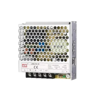 LRS 75 24 Enclosed Slim AC DC 75W SMPS Power Supply 24V Single Output CE for