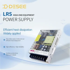 LRS Series 150W 12V AC-DC Ultrathin Switching Power Supply with BIS 88% Efficiency for LED Lighting