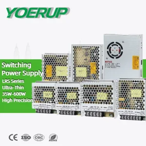 LRS Ultra thin Type Output Power Supply DC 12V 24V 48V Single Output 35W 50W 75W 100W 12OW 150W 200W 250W Switching Power Supply