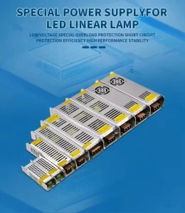 LSW 12V 10A 120W 50Hz 60Hz Switching LED Power Supply Strip with 100 240V Input