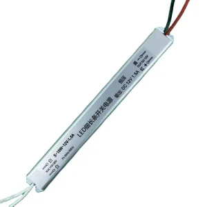 LSW 24W Industrial Power Adapter 110-260V AC 12V/24V DC Output 80% Efficiency IP20 Indoor 50/60Hz Switching Power Supply Fan