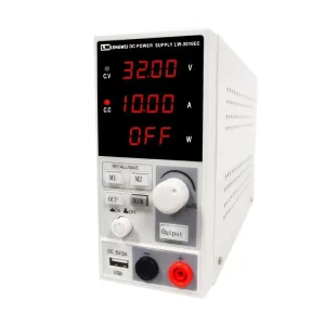 LW3010EC 30V 5A 10A Programmable Power Supply Laboratory Adjustable Regulated Switching DC Power Supply for Battery Charging
