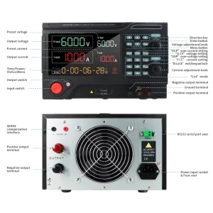 Laboratory 30V 50V 60V 120V 150V 300V 400V 500V 600V 800V Adjustable 2A 3A 5A 10A 20A 30A 50A 60A Programmable DC Power Supply