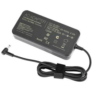 Laptop Adapter AC Power Supply 19V 6.32A 5.5×2.5mm 120W CE Certified 12-Month Warranty for Asus