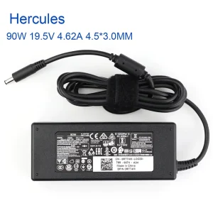 Laptop Charger Power Supply AC Adapter 90W 19.5V 4.62A 4.5*3.0MM 7.4*5.0MM 4.0*1.7MM for De XPS Inspiron Vostro LA90PM111 0RT74M