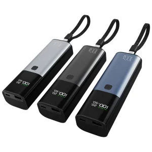 Laptop PD 100W Power Bank 10000mAh with Built-in Cable