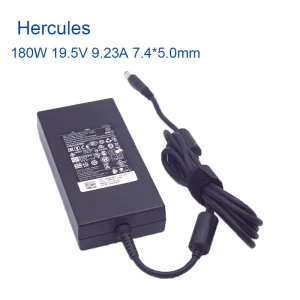 Laptop Power Supply AC Adapter 180W 19.5V 9.23A 7.4*5.0mm LA180PM180 for Vostro Alienware Inspiron Precision Laptop Charger