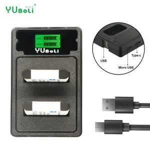 Li-50B Li50B Li-70B Li-90B Li-92B NP-BK1 D-Li92 LED USB Dual Charger for Olympus XZ-2 SH-50 SH-1 SP-100 Tough TG-1 TG-2