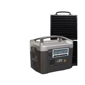 LiFePO4 600W AC/DC Output ABS Portable Solar Power Station for Household Outdoor Camping