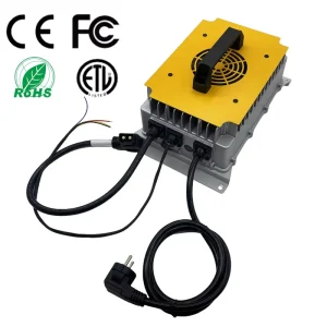 LiFePO4 Smart Fast Battery Charger 1500W DC 50A for Electric Car Forklift Scooter with OTP OVP OCP Protection