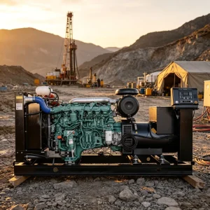 Long-Run Fuel Tank 200KW 300KVA Soundproof Backup Generator 440V 220V 60Hz for Telecom Sites Peru CE Configuration Option