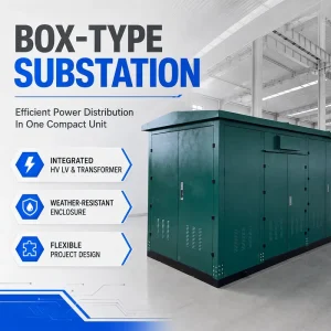 Long Service Life 12kv Three Phase Outdoor Pad Mounted Transformer Prefabricated Substation Compact Substation for Civil Use