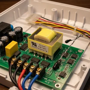 Low Frequency Control Transformer 240V 12V Linear Signal Coupling Component Low Loss Core Open Frame Encapsulated PCB Mounted