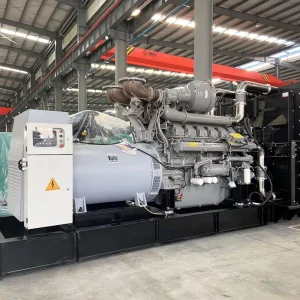 Low RPM Alternator Open Frame Industrial Diesel Generator Remote Monitor for Small Industrial Park Power Supply