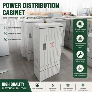 Low Voltage AC 380V Automatic 3-Phase MCCB Breaker Panel Power Distribution Equipment Complete Set