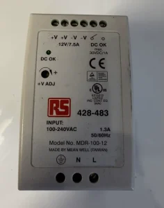 MDR-100-12 100W 12V 7.5A DIN Rail Power Supply