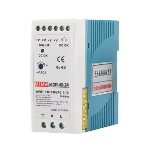 MDR-40-24 40W 5V 12V 24V 48V LED CCTV Transformer Adapter SMPS AC/DC Industrial Automation DIN Rail Switching Power Supply