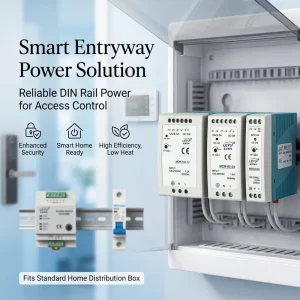 MDR-40-24 DIN Rail 40W Switching Power Supply 110V 220V AC to DC 12V 24V 48V for Industrial Automation Smart
