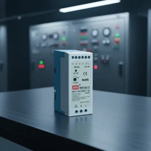 MDR-60-12 60W 12V 5A AC-DC Switching Power Supply Single Output DIN Rail Circuit with 5A Capacity