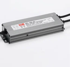 MEAN WELL LPV-150-24 Waterproof LED Power Supply 24V 6.2A 150W IP67 Rated for Outdoor Lighting & Industrial Use