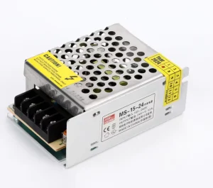 MEAN WELL MS-15 Switching Power Supply 15W 24V 0.62A Single Output AC-DC Converter for LED CCTV Industrial Automatio