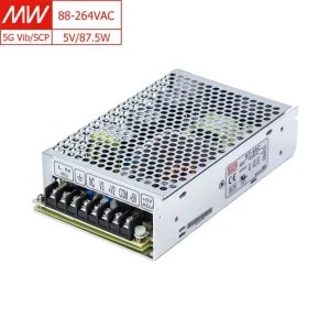 MEAN WELL RT-85C Universal AC Input 5V±15V 7A/3A/0.5A Output 85W Triple Output Power Supply for Industrial Applications