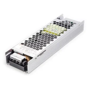 MEAN WELL UHP 200 5 200W 5V 40A Ultra Thin Fanless PFC Power Supply for Industrial PoE Applications (123 chars)