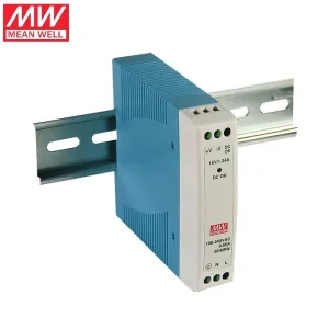 MEANWELL Original MDR-10-24 Switching Power Supply 10W 24V 0.42A DIN Rail SMPS