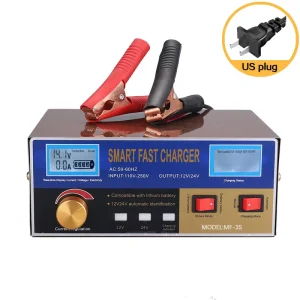 MF 3S Lithium Battery Charger Car Battery Charger 12V 24V Smart Pulse Repair Charger
