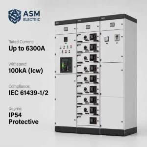 MNS Electrical Panel 400V 1600A Custom Design for Manufacturing Plant IEC 61439