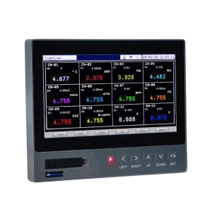 MPR5000SE 7” Touch Screen 12 Channel Industrial Digital Paperless Temperature Recorder Pressure Data Logger USB RS485 Ethernet