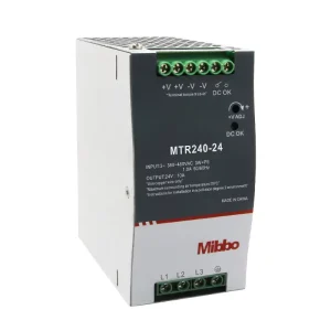 MTR240-24 240W/480W/960W 24V/48V 3-phase 380-480VAC Input Rail Power Supply