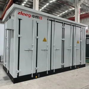 MV&HV Switchgear Metal IP53 10kV 0.4kV 1000kVA 1250kVA 1600kVA 2000kVA Three Phase Compact Prefabricated Substation Customized