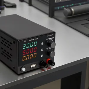 MYAMI 300W 150W 0 30V 0 10A Adjustable Bench DC Power Supply 5A Variable Lab Power Supply for Battery Charging