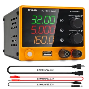 MYAMI MY-K3005MS 30V DC Regulated Power Supply Adjustable 30V 5A Bench DC Power Supply Mobile Repair for Laboratory Use