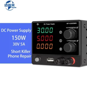 MYAMi 300W Dc Regulated Power Supply 0 30V 0 5A Variable Laboratory Power Supply Short Killer for Mobile Phone Repair MY K3005MS