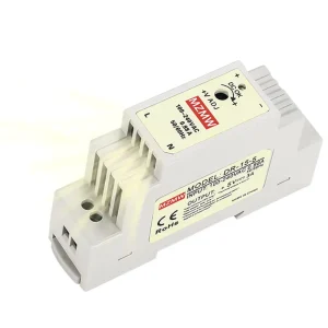 MZMW DR 15W 5V 3A 12V 1.25A 15V 1A 24V 0.63A LED Light and CCTV Camera Industrial Smps Ac Dc Din Rail Switching Power Supply