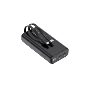 Magnetic Suction Wireless Fast Charging Mini Built-in Charging Cable 10000mAh Rechargeable Mobile Power Bank for Phone or Watch