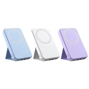 Magnetic Wireless Power Bank 10000mAh with Phone Stand Digital Display Portable Charger