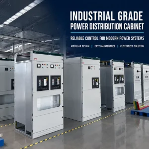 Maintenance-free 500a Indoor Mccb Breaker Panel Floor Standing Power Switchgear Low Voltage Distribution Cabinet for Workshop