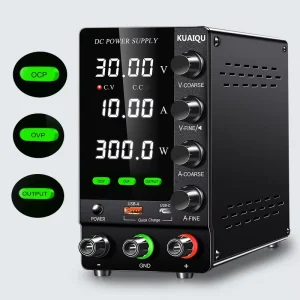 Manufactory 30V 10A 300W Adjustable Voltage DC Lab Power Supply OCP OVP Short Circuit Protection 12V Battery Charger SPS C3010S