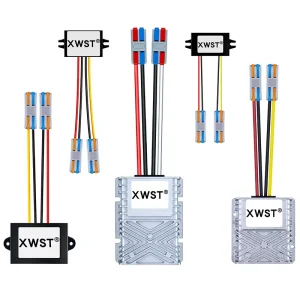 Manufacturer Power Supply 20-90V to 12v Step Down Dc Dc Converter With Quick Connector 24V36V48V60V72V to 12V 1-25A Buck Module