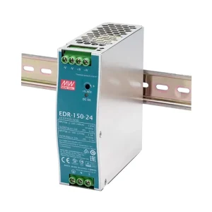 Mean Well EDR-150-24 150W 24V 6.5A 90-264V Input DIN Rail DC Switching Power Supply for Industrial Automation System
